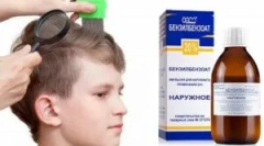 Употребата на бензилбензоат од вошки и номинации